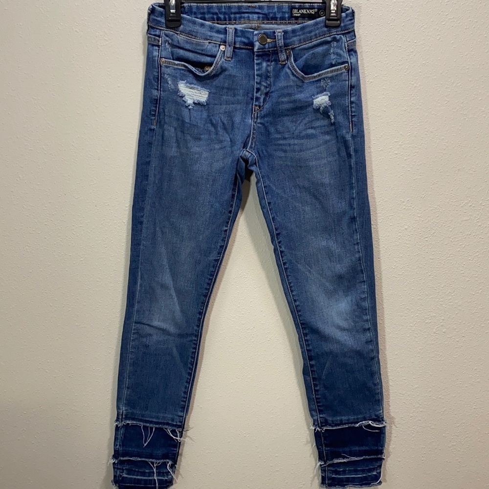Blank NYC Cry Baby release hem skinny‎